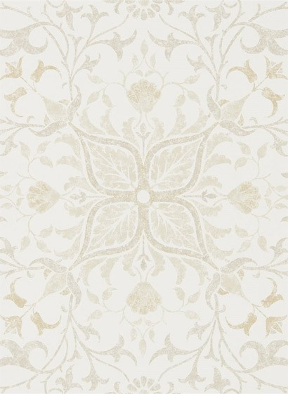 Morris & Co Wallpaper Pure Net Ceiling Ecru/ Linen