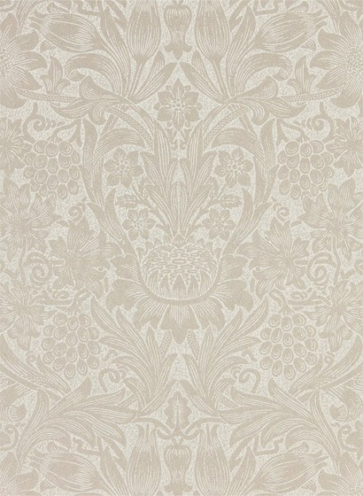 Morris & Co Wallpaper Pure Sunflower Pearl/ Ivory