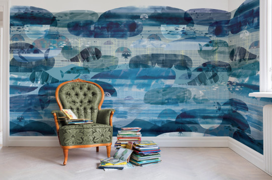 Rebel Walls Carta da parati panoramica Caterpillar Dreams