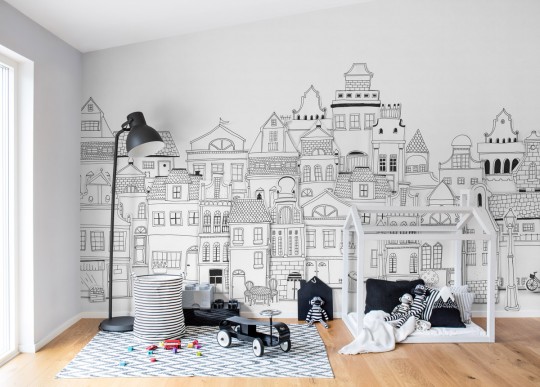 Rebel Walls Papier peint panoramique London Houses