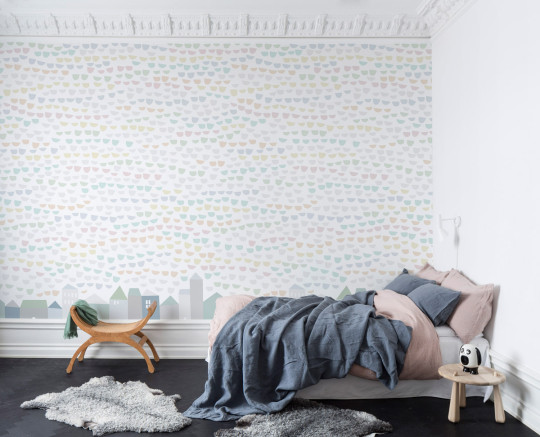 Tapete Elephant Tears von Rebel Walls - Pastel