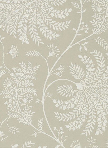 Sanderson Wallpaper Mapperton Linen/ Cream