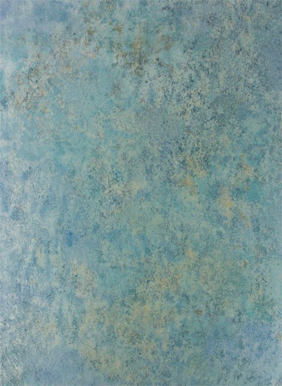 Osborne & Little Papier peint Fresco - Teal Metallic