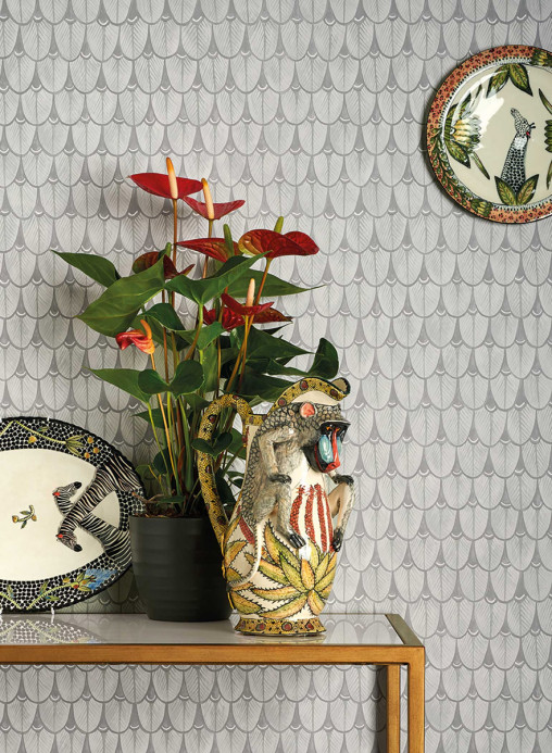 Tapete Narina von Cole & Son - Grey