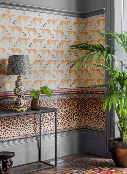 Cole & Son Wallpaper Zulu Border