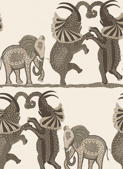 Tapete Safari Dance von Cole & Son - Sand