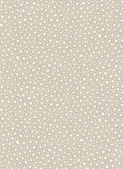 Tapete Senzo Spot von Cole & Son - Stone/ White