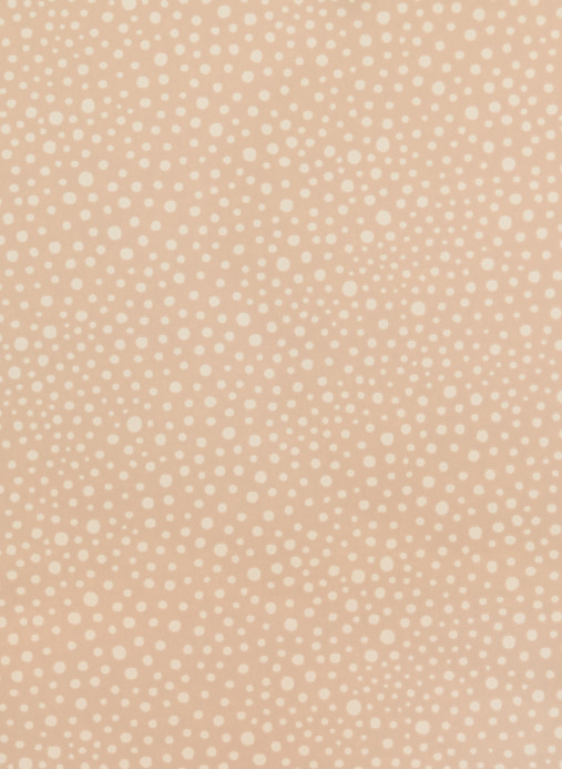 Majvillan Papier peint Dots - Soft Pink