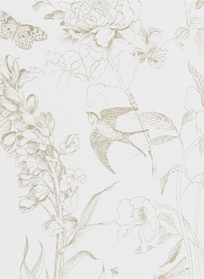 Designers Guild Wallpaper Silla/Silla Garden Sibylla Garden Gold