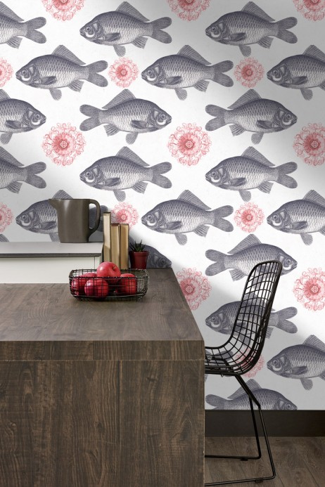 MINDTHEGAP Wallpaper Fish WP20008