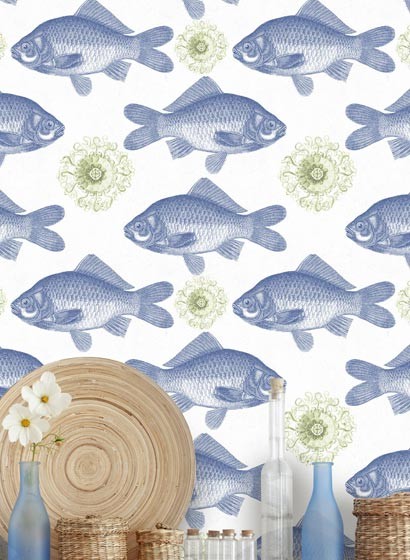 MINDTHEGAP Wallpaper Fish