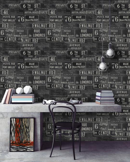 Mindthegap Carta da parati Vintage Signs