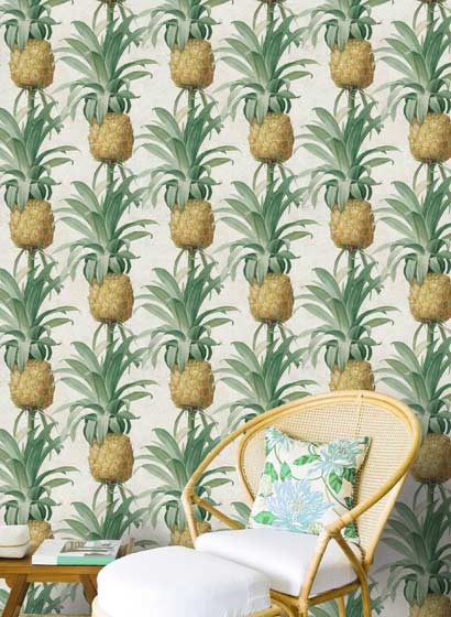 MINDTHEGAP Wallpaper Ananas