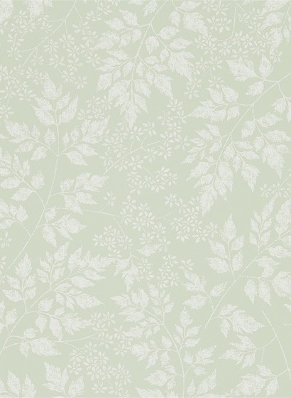 Sanderson Wallpaper Spring Leaves Celadon