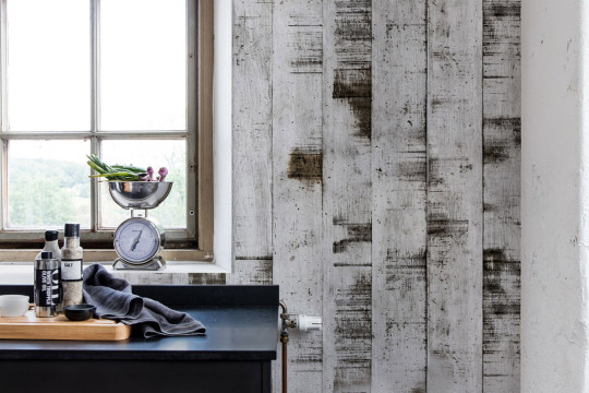 Rebel Walls Carta da parati panoramica Metal Birch