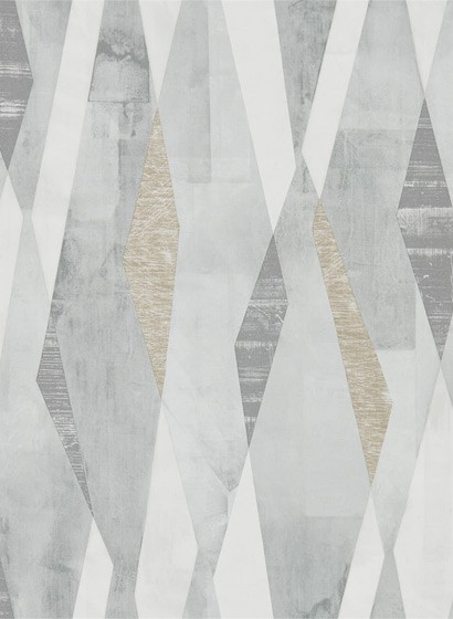 Tapete Vertices von Harlequin - Slate/ Concrete