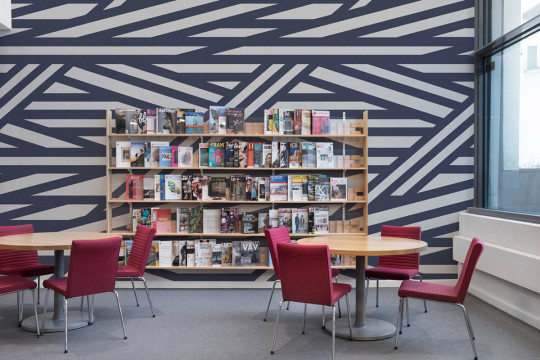 Streifentapete Sailors Sea von Rebel Walls - Blue