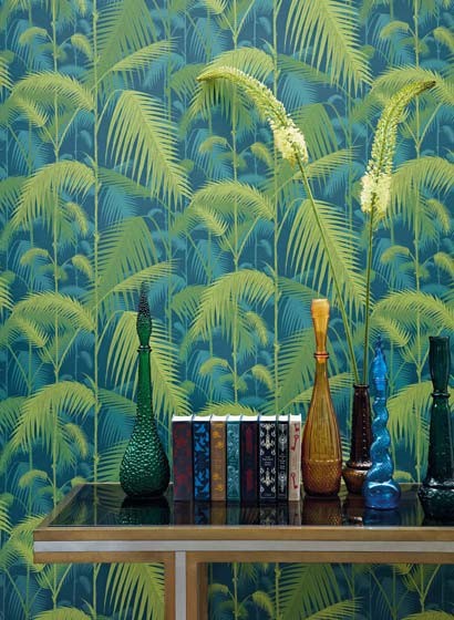 Cole & Son Papier peint Palm Jungle Icons