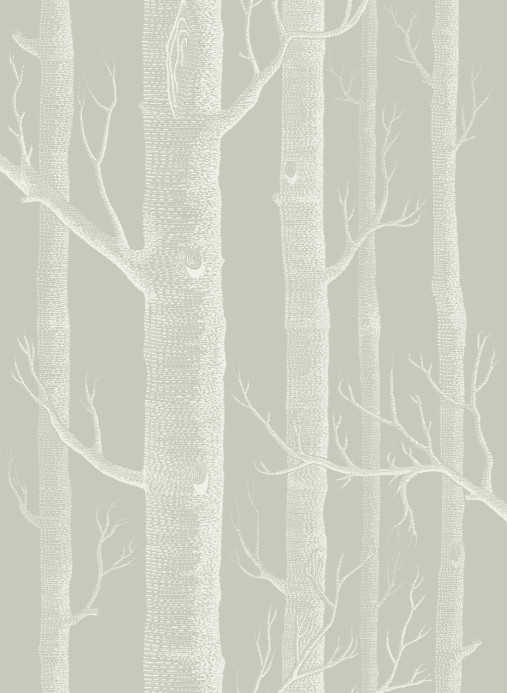 Tapete Woods Icons von Cole and Son - Old Olive