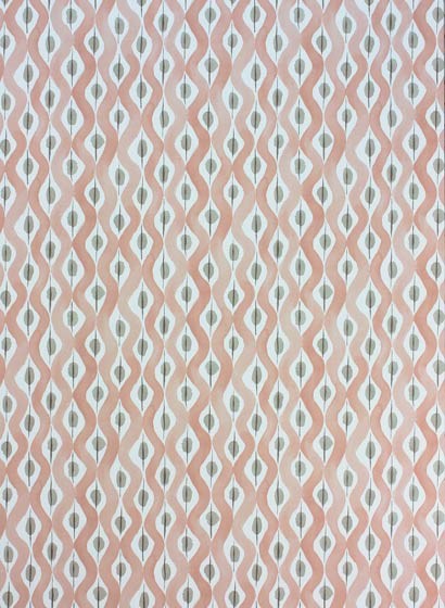 Nina Campbell Papier peint Beau Rivage - Pink/ Taupe
