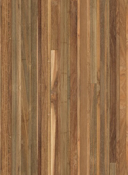 NLXL Wallpaper Timber Strips TIM-05 Teak on Teak