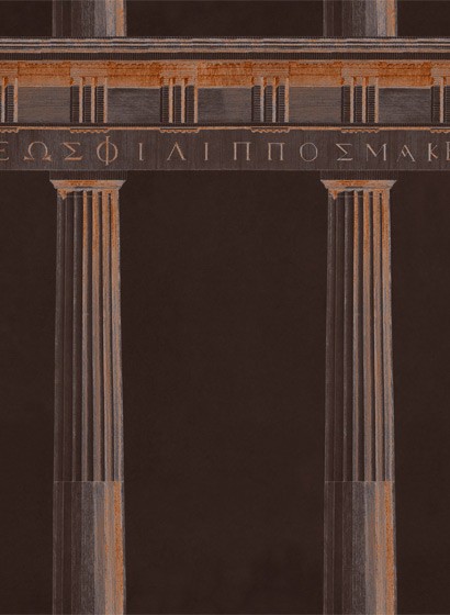 Säulentapete Athena von MINDTHEGAP - WP20213