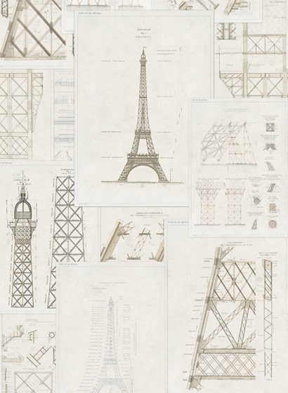 Tapete Grand Eiffel von MINDTHEGAP - WP20217
