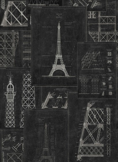 MINDTHEGAP Wallpaper Grand Eiffel WP20218