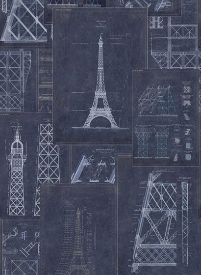 Mindthegap Papier peint Grand Eiffel - WP20219