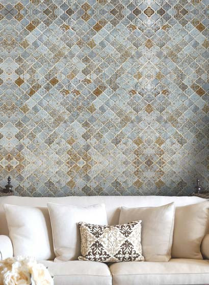 MINDTHEGAP Wallpaper Morocco Tiles