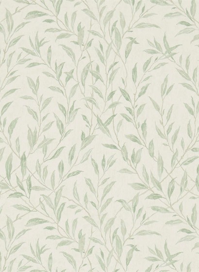 Florale Tapete Osier von Sanderson - Willow/ Cream
