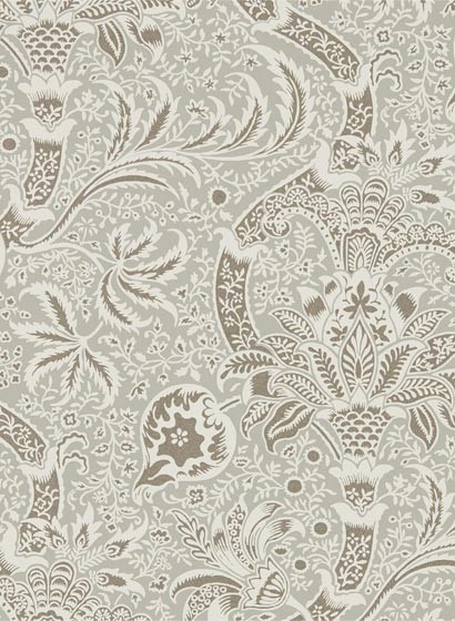 Morris & Co Wallpaper Indian Grey/ Pewter