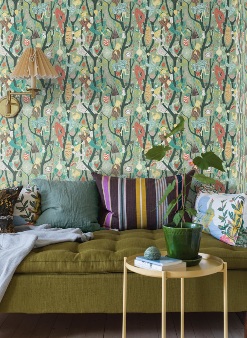 Stig Lindberg Tapete Melodi von Boras