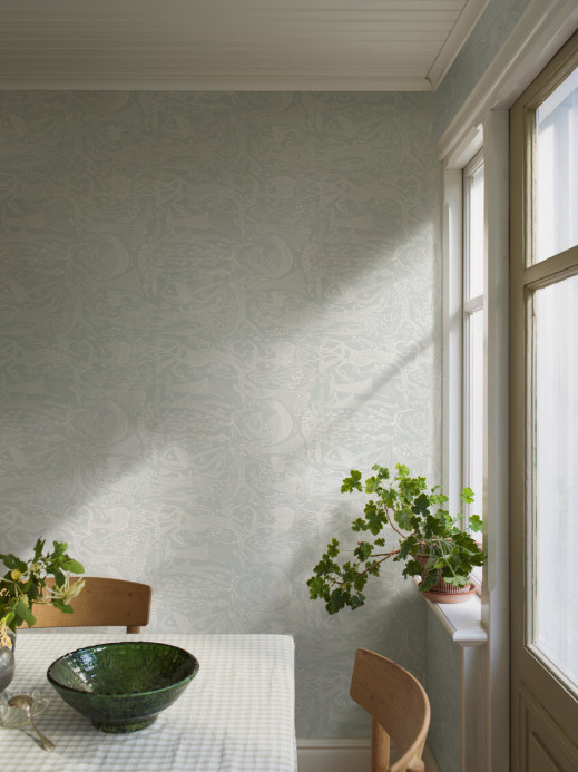 Stig Lindberg Tapete Poeme d'amour von Boras - 1761