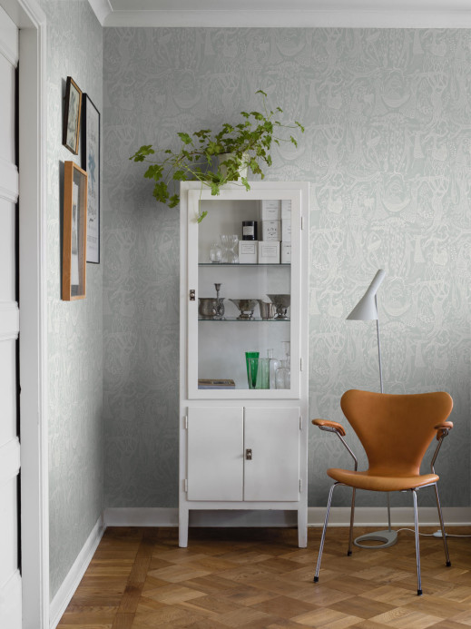 Stig Lindberg Tapete Poeme d'amour von Boras - 1761