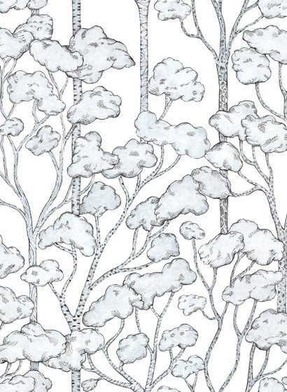 Rebel Walls Papier peint panoramique Animal Tree - White