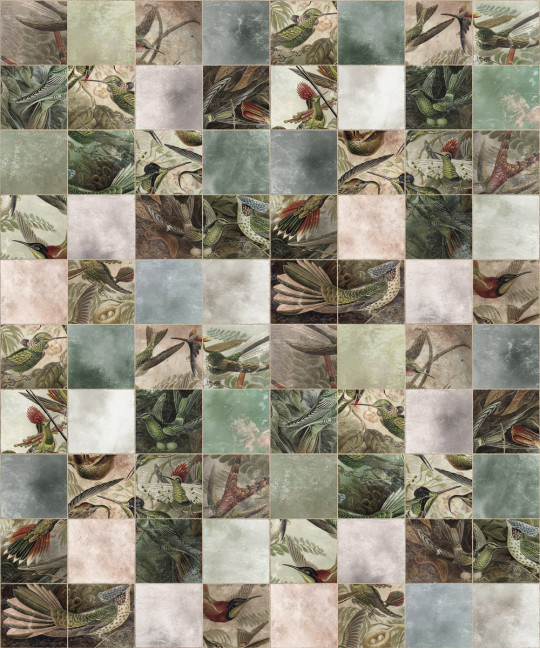 Rebel Walls Carta da parati panoramica Birds of Paradise