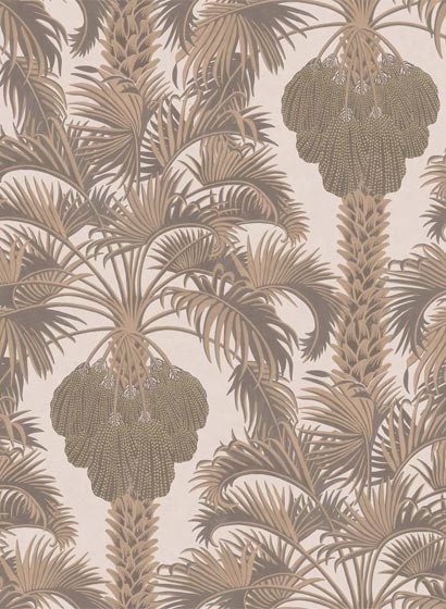 Cole & Son Wallpaper Hollywood Palm Rose Gold