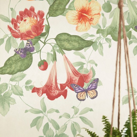 Florale Tapete Asterid von Little Greene - Lantern