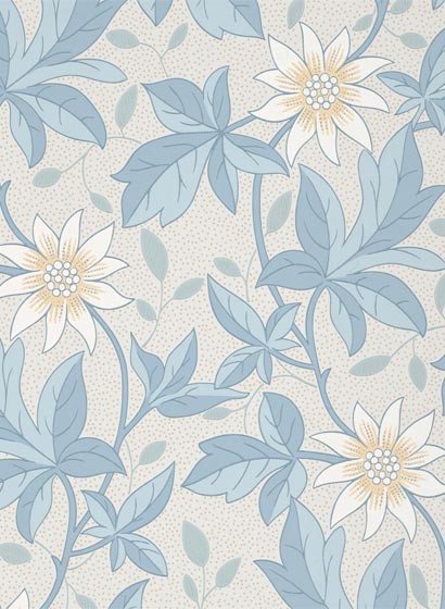 Little Greene Wallpaper Monroe - Dawn Flower