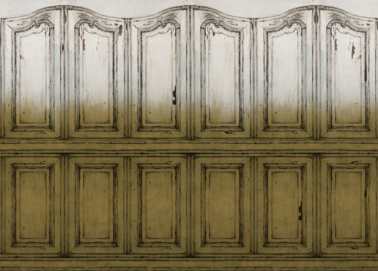 Tapete Parisian Panels von Rebel Walls - Dip Dye Yellow