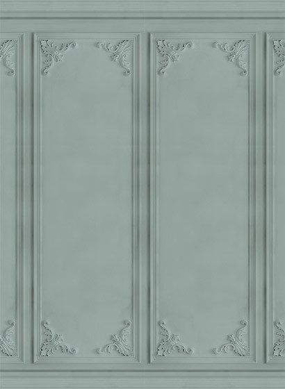 Tapete French Panels von Rebel Walls - Green