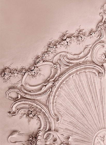 Stuck Tapete Stucco Gloria von Rebel Walls - Dusty Pink