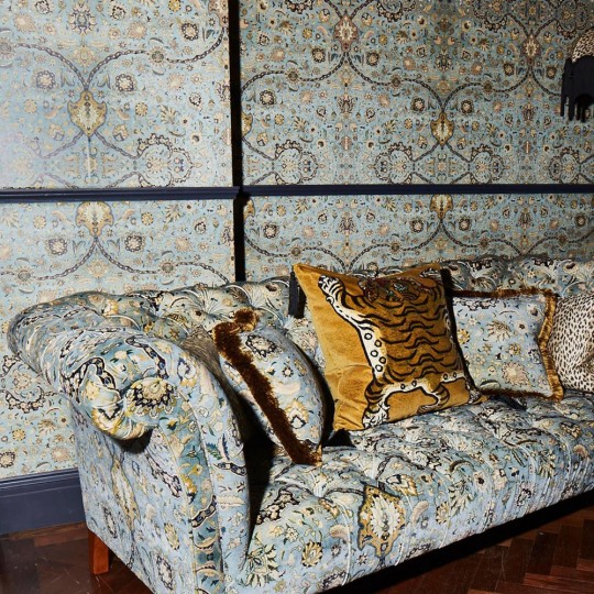 House of Hackney Wallpaper Zanjan Sapphire