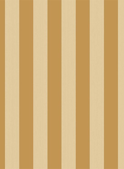 Cole & Son Papier peint Regatta Stripe - Gold/ Sand