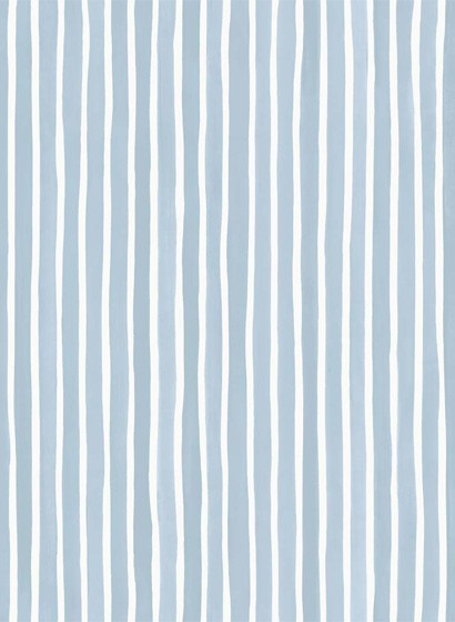 Cole & Son Papier peint Croquet Stripe - Blue