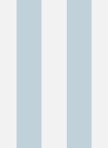 Cole & Son Papier peint Glastonbury Stripe - pale blue