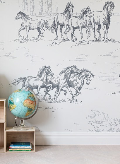 Rebel Walls Mural Horse Herd