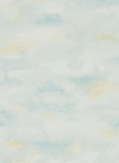Wolken Tapete Bamburgh Sky von Sanderson - Estuary Blue