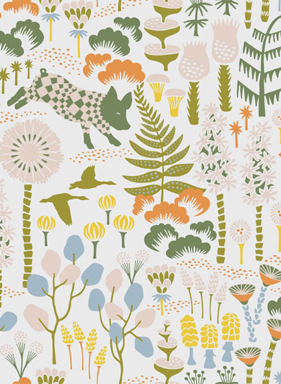 Boråstapeter Tapete Hanna Werning Hoppmosse - 1450